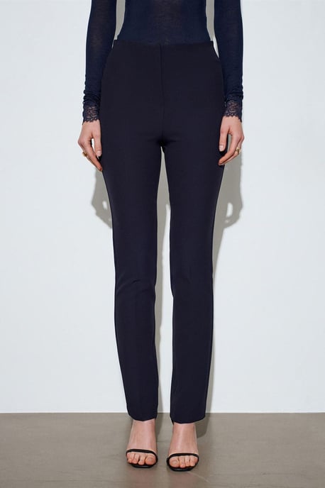 Vrouwen Recht Gesneden Crepe Broek - Image 4