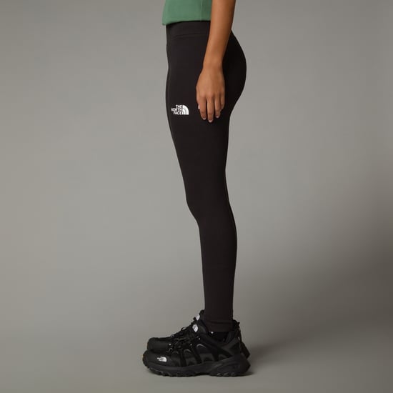 Women's Simple Dome Leggings TNF Black - Image 3