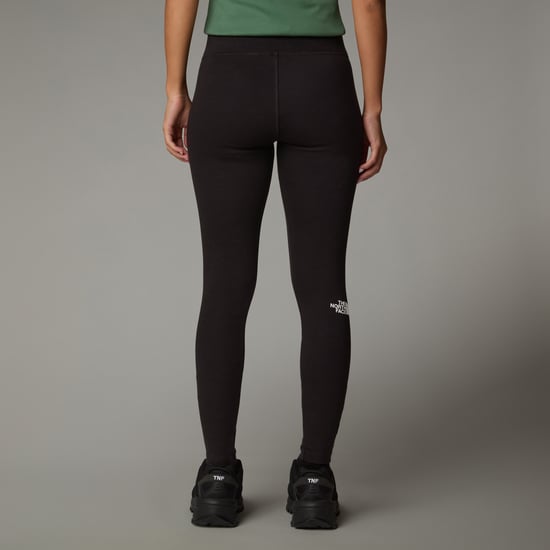 Women's Simple Dome Leggings TNF Black - Image 4
