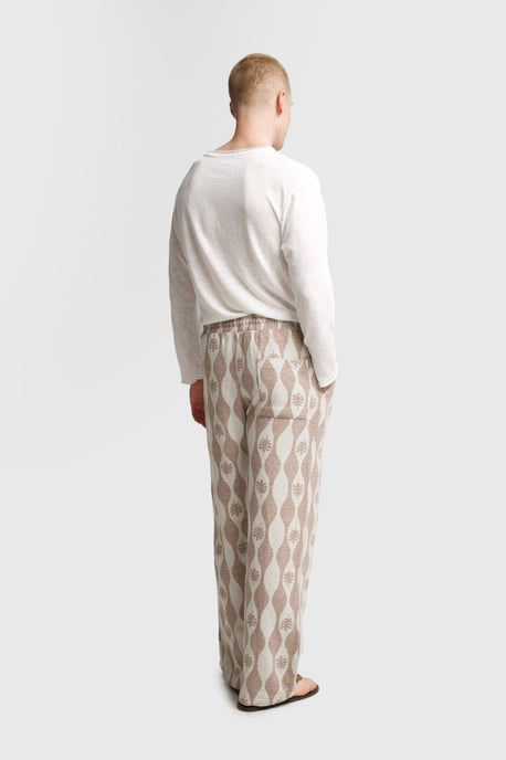Heren Katoenen Trui Wijdpantalon - Image 2