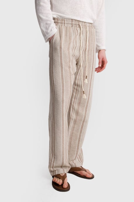 Heren Katoenen Trui Wijdpantalon - Image 4