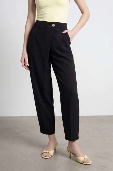Hoge Taille Wijde Pijpen Crepebroek - Image 4