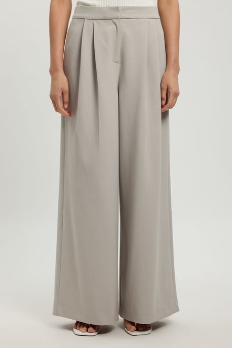 Compact Stretch Wide Leg Trouser - Image 2