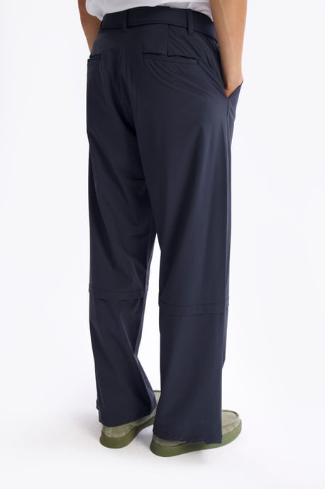 Heren Brede Pantalon van Tricot met Riem - Image 4
