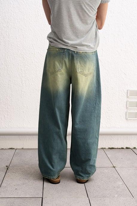Heren Baggy Denim Broek met Zakken - Image 5