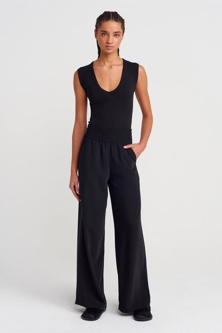 Vrouwen Wijd-Pijp Crêpe Broek - Image 1
