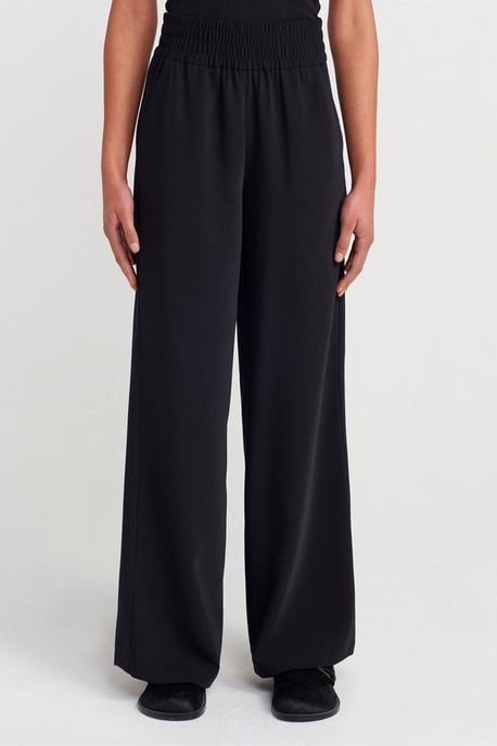 Vrouwen Wijd-Pijp Crêpe Broek - Image 4