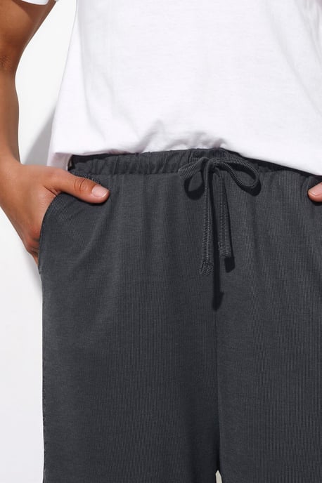 Wide Leg Drawstring Trousers - Image 5