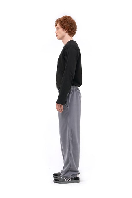 Heren Relaxed Fit Wijde Pijpen Instapbroek - Image 2