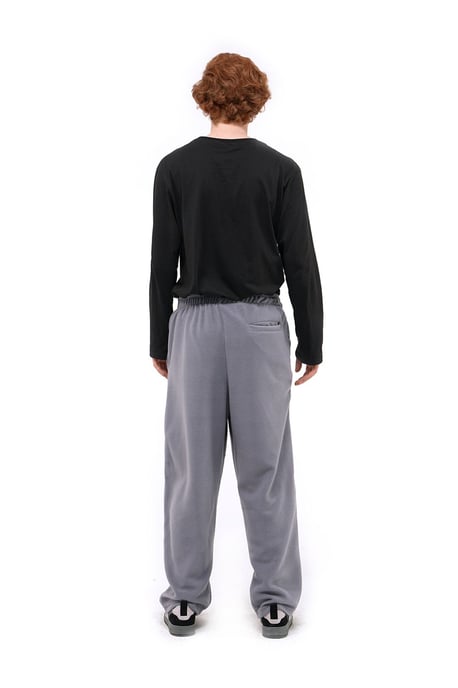 Heren Relaxed Fit Wijde Pijpen Instapbroek - Image 3