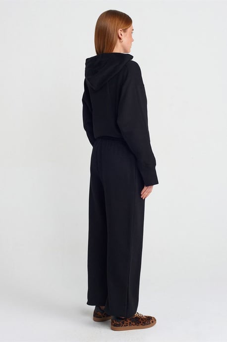 Dames Joggingbroek met Wijde Pijpen van Fleece - Image 2