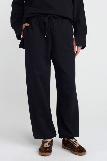 Dames Joggingbroek met Wijde Pijpen van Fleece - Image 3