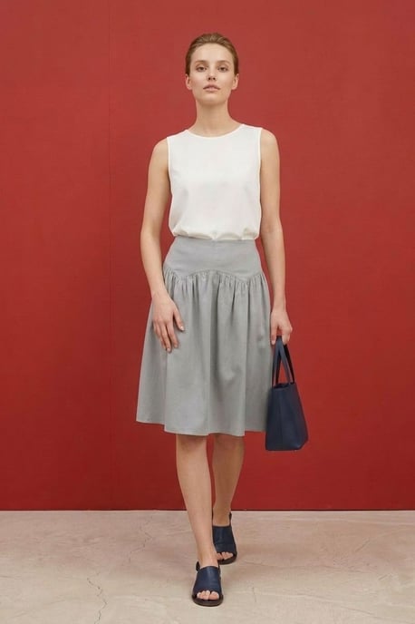 Hoog-Taille Lyocell Crepe Broek - Image 6
