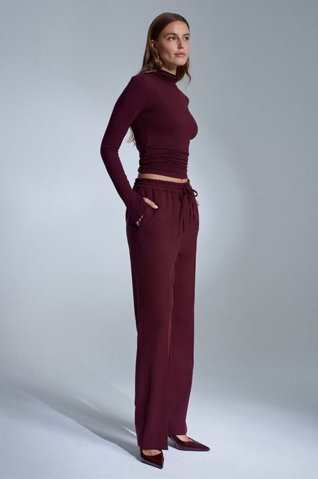 Women’s Straight-leg Crepe Trousers - Image 2