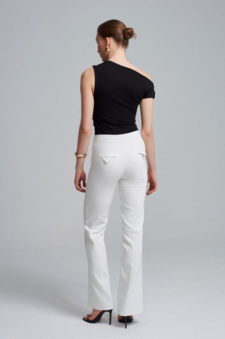 Hoge Taille Flared Broek - Image 2