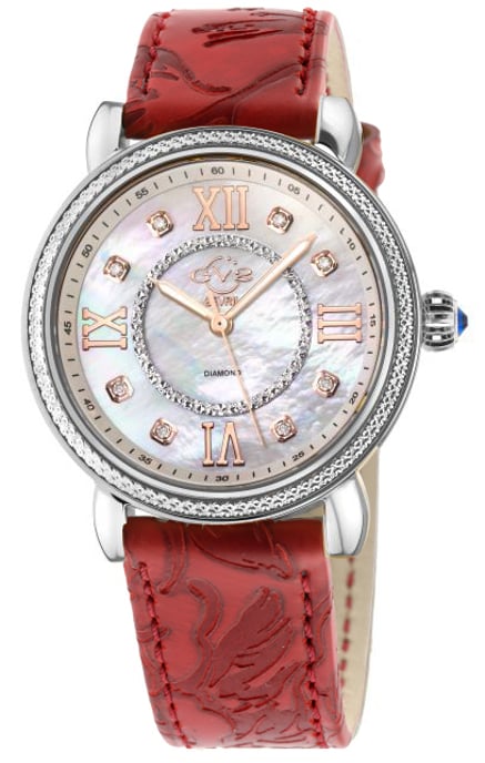 GV2 Marsala Swiss Quartz Diamond Watch - Image 1