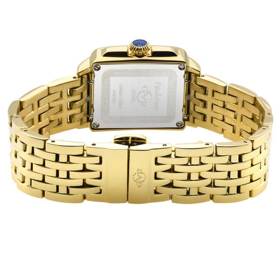 GV2 Womens Padova Gemstone Blue Gems YG Watch - Image 2