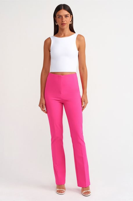 High-Waist Flare Pants - Image 1