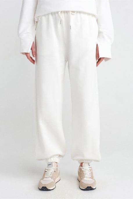Dames Fleece Joggingbroek met Wijde Pijpen - Image 3