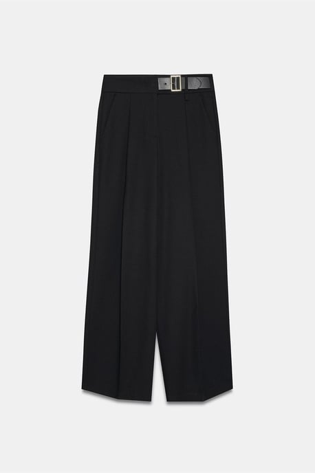 Gestrikte Wijde Pantalons - Image 5