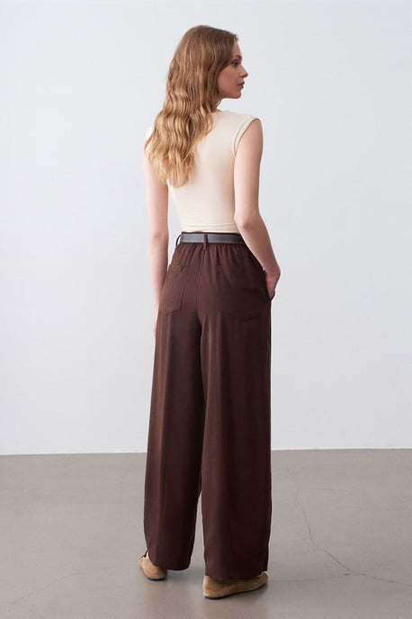 Plissé Wijde Pantalon - Image 2