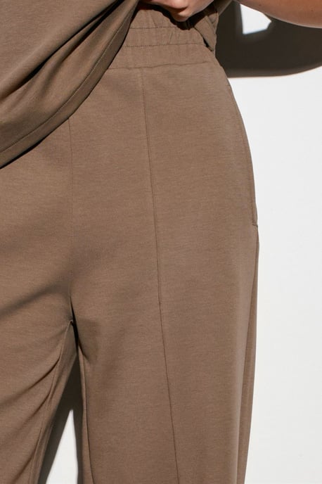 Wide-leg Knit Trousers - Image 4