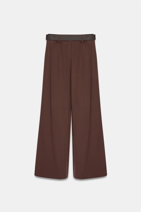Hoge Taille Plissé Wijde Pantalon - Image 6