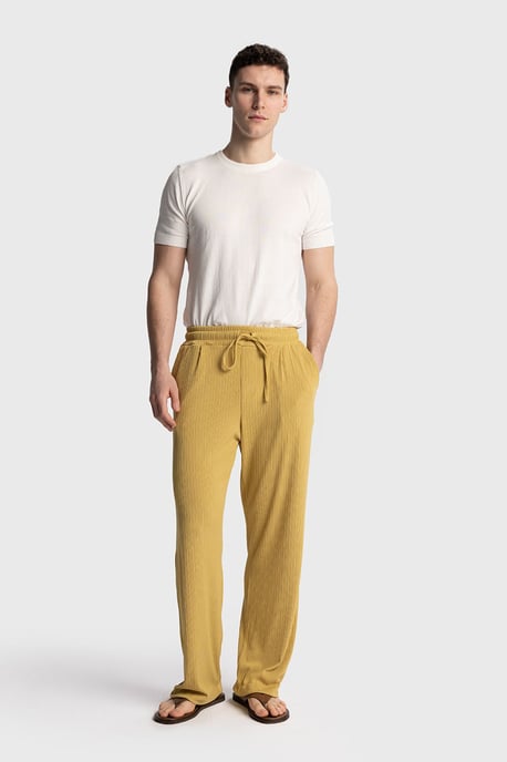Ontspannen Pasvorm Rechte Pijpen Broek - Image 2