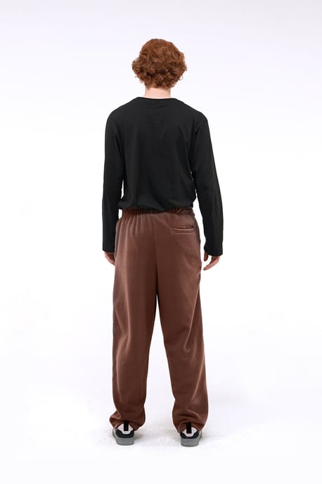 Heren Relaxed Fit Wijde Pijpen Instapbroek - Image 3