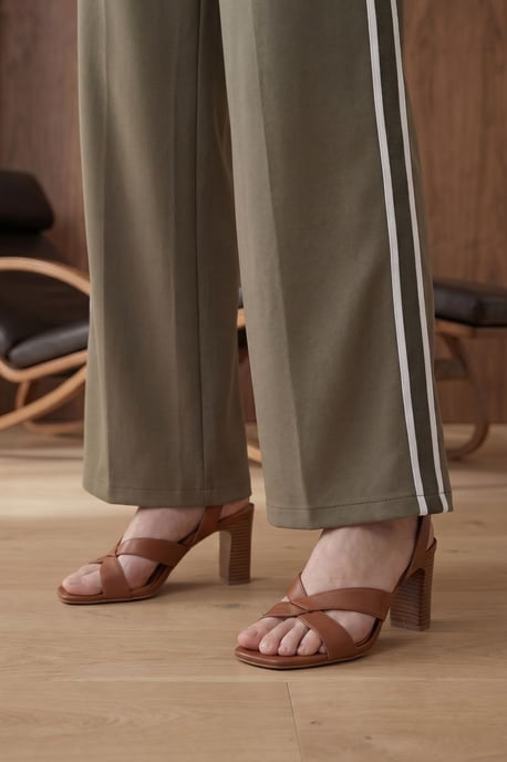 Hoge Taille Plissé Wijde Pantalon - Image 4