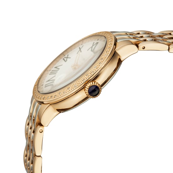 GV2 Astor Women's White Dial Stainless Steel Watch - Image 3