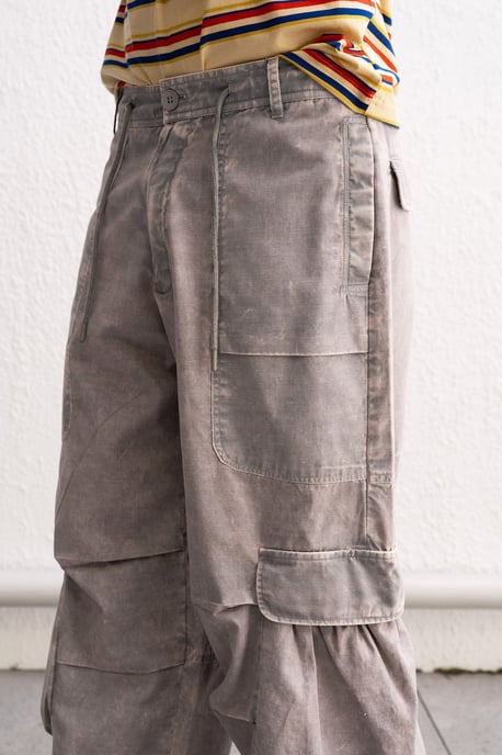 Wide Leg Cargo Pants - Image 3