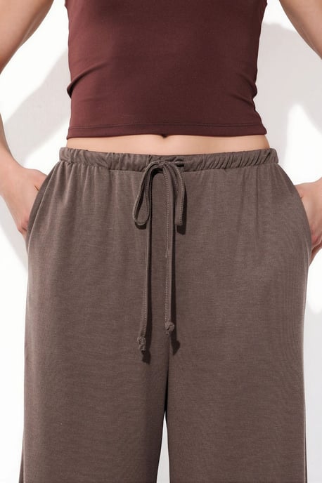 Wide Leg Drawstring Trousers - Image 5