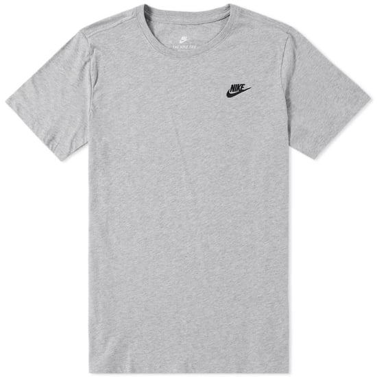 3 Pack Nike Mens Club Futura Embroidery T Shirt in Black / White / Grey - Image 6
