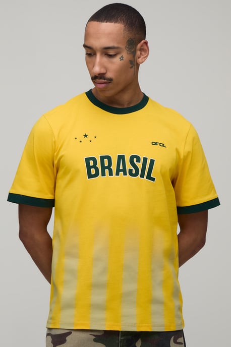 Regular Fit Ringer Sports T-Shirt - Image 1