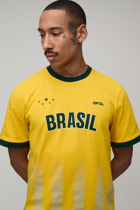 Regular Fit Ringer Sports T-Shirt - Image 3