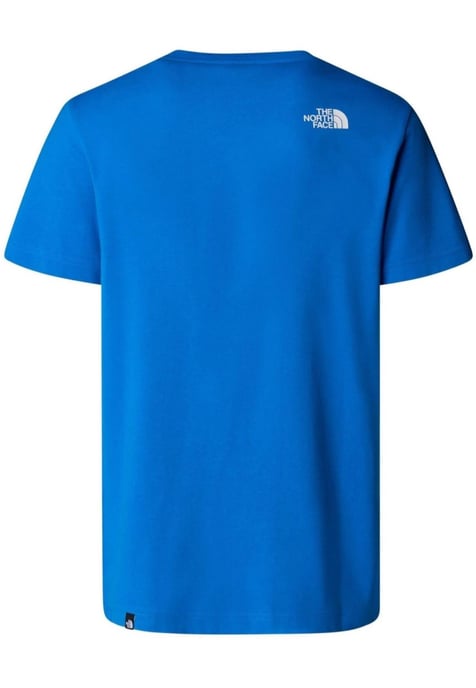 3 Pack The North Face Mens Simple Dome T Shirt in Blue / Orange / Meta Lime - Image 3