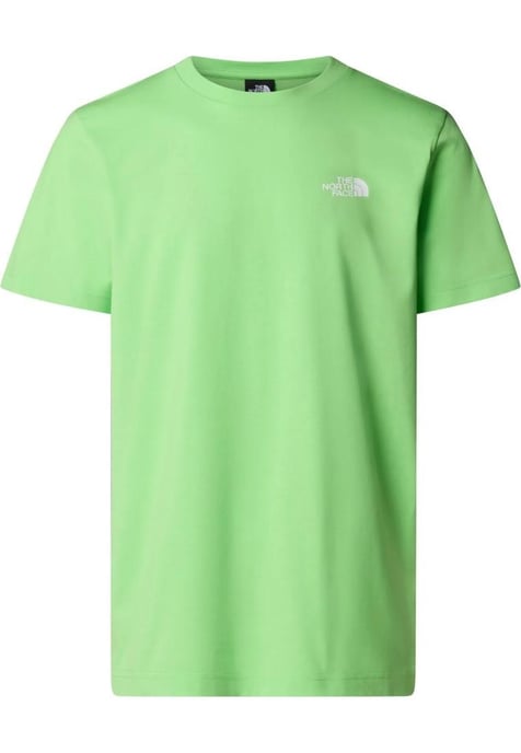 3 Pack The North Face Mens Simple Dome T Shirt in Blue / Orange / Meta Lime - Image 5