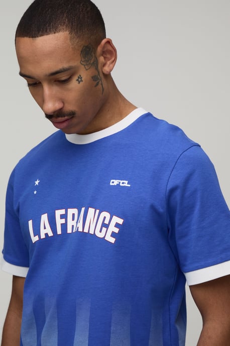 Regular Fit Ringer Sports T-Shirt - Image 3