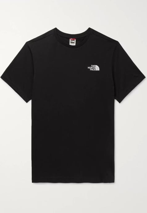 3 Pack The North Face Mens Simple Dome T Shirt in Black / White / Clay Grey - Image 2