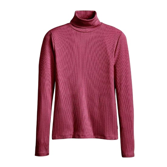 Levis Dam/Damer Smal Turtleneck (Bourgogne) - Image 2