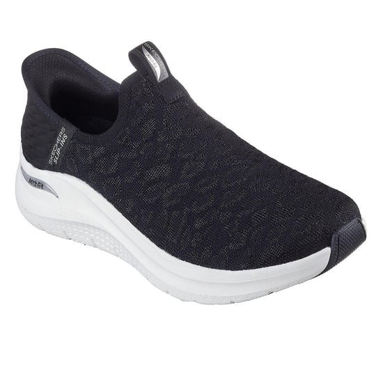 Skechers Arch Fit 2.0 Jacquard-sportschoenen voor dames (Zwart) - Image 5