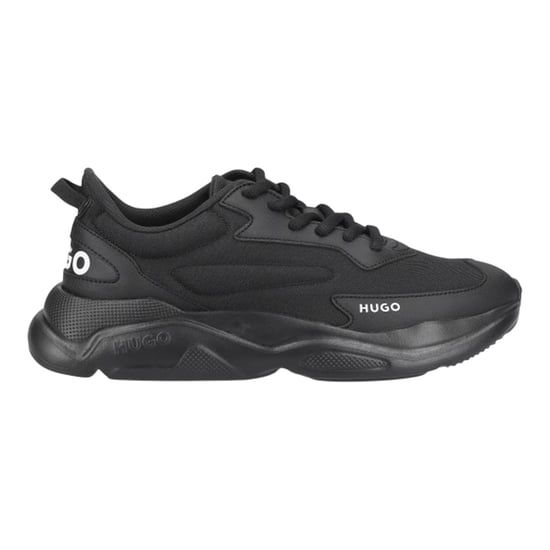 Hugo Dames/Dames Leon Logo Trainers (Zwart) - Image 1