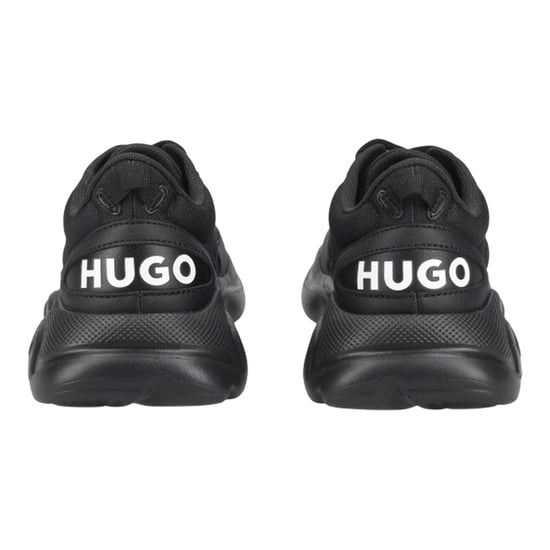 Hugo Dames/Dames Leon Logo Trainers (Zwart) - Image 2