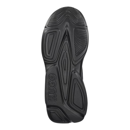 Hugo Dames/Dames Leon Logo Trainers (Zwart) - Image 4