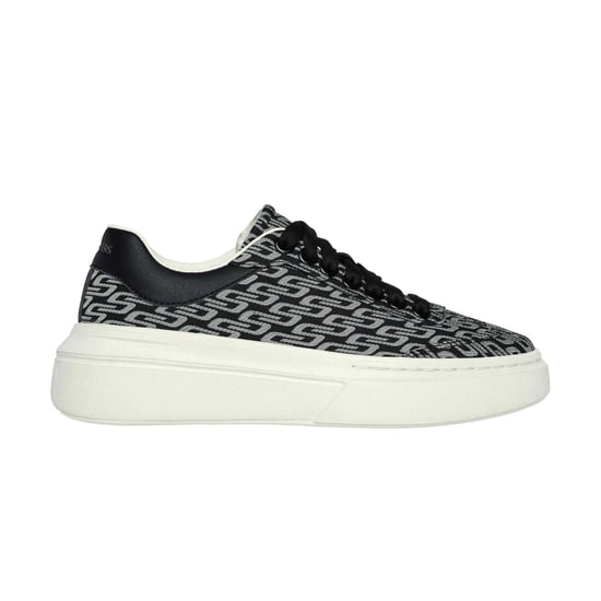 Skechers Classic Textile Trainers för dam och dam (Svart/naturlig) - Image 1