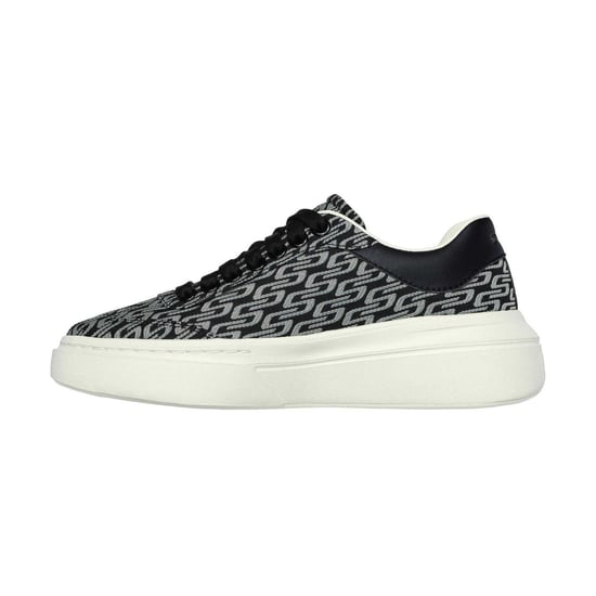 Skechers Classic Textile Trainers för dam och dam (Svart/naturlig) - Image 2