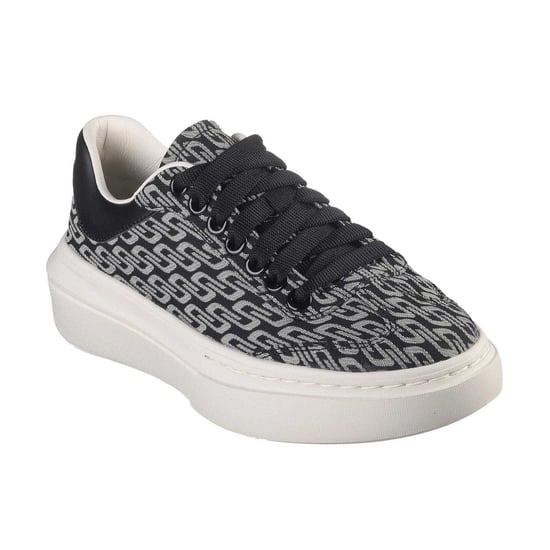 Skechers Classic Textile Trainers för dam och dam (Svart/naturlig) - Image 3