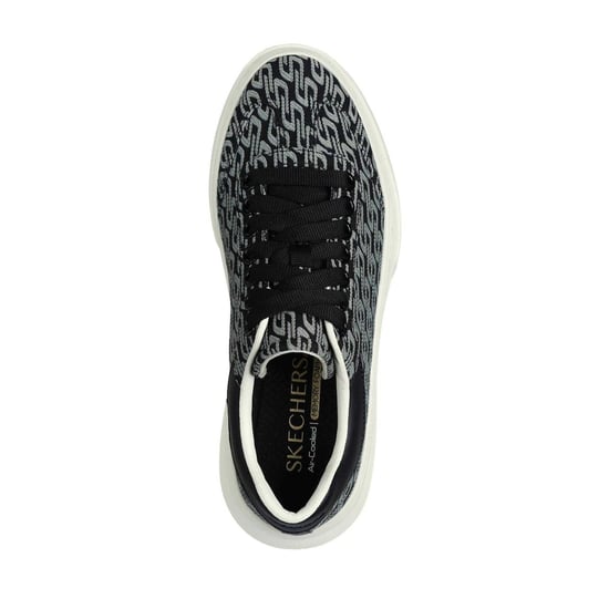 Skechers Classic Textile Trainers för dam och dam (Svart/naturlig) - Image 4