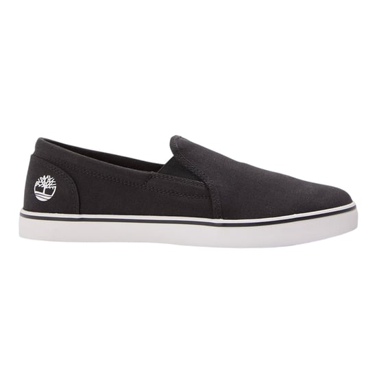 Timberland Heren Skape Park Canvas Slip-on Flat Trainers (Zwart) - Image 1
